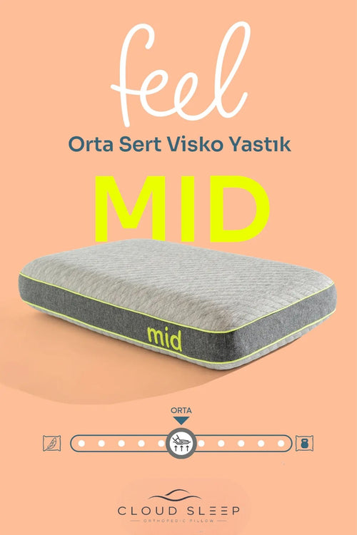 Feel Mid Visko Yastık – Orta Sert Visco Ortopedik Yastık