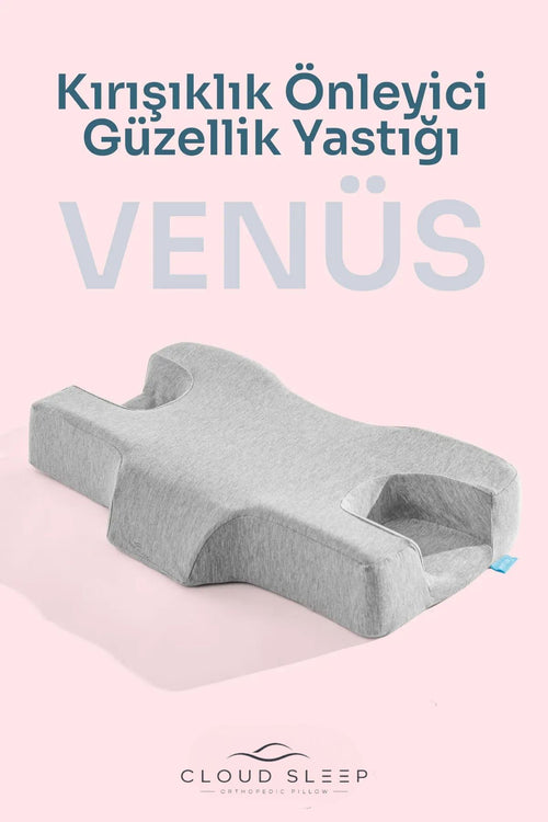 Venüs Kırışıklık Önleyici Güzellik Yastığı – Ortopedik Visco Beauty Yastık