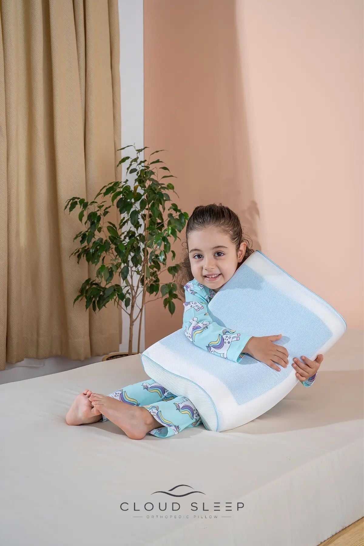 Visco Serinletici Jelli Boyun Destekli Çocuk Yastığı