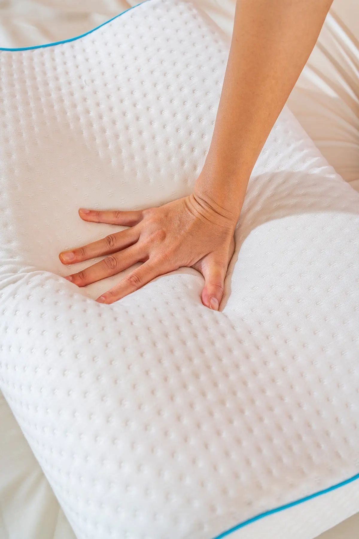 COMFY Visco Çift Boyun Destekli Ortopedik Visko Yastık