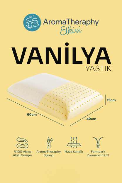 Aroma Terapi Vanilya Visco Yastık Ve Yastık Spreyi