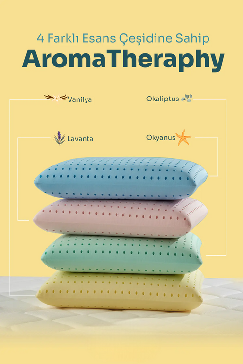 Aroma Terapi Vanilya Visco Yastık Ve Yastık Spreyi